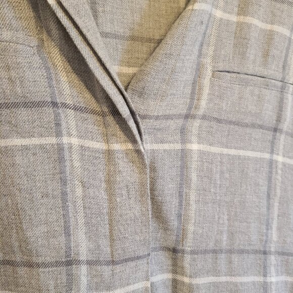 Vince plaid flannel shirt - Picture 2 of 10